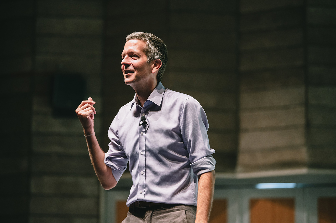 Frederic Laloux, speaking with purpose