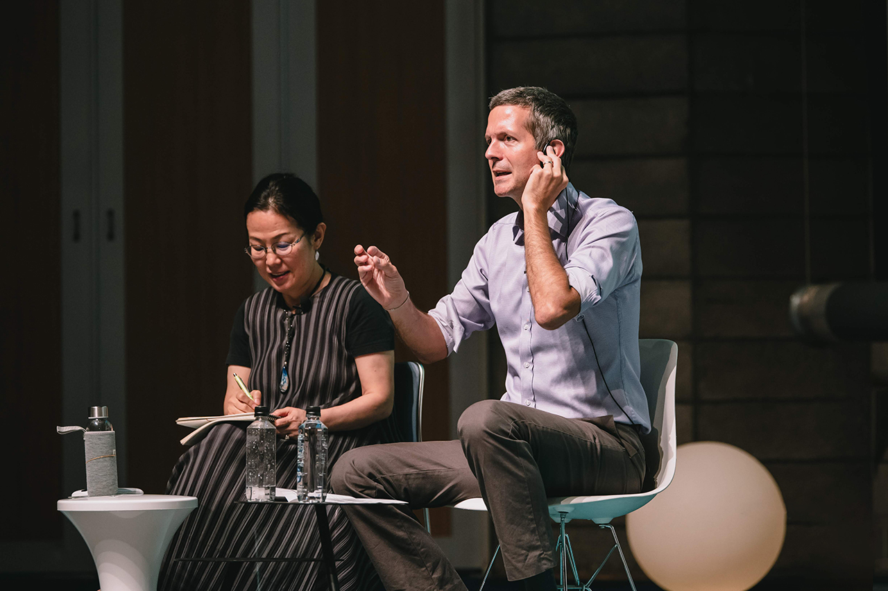 Frederic Laloux, speaking passionately