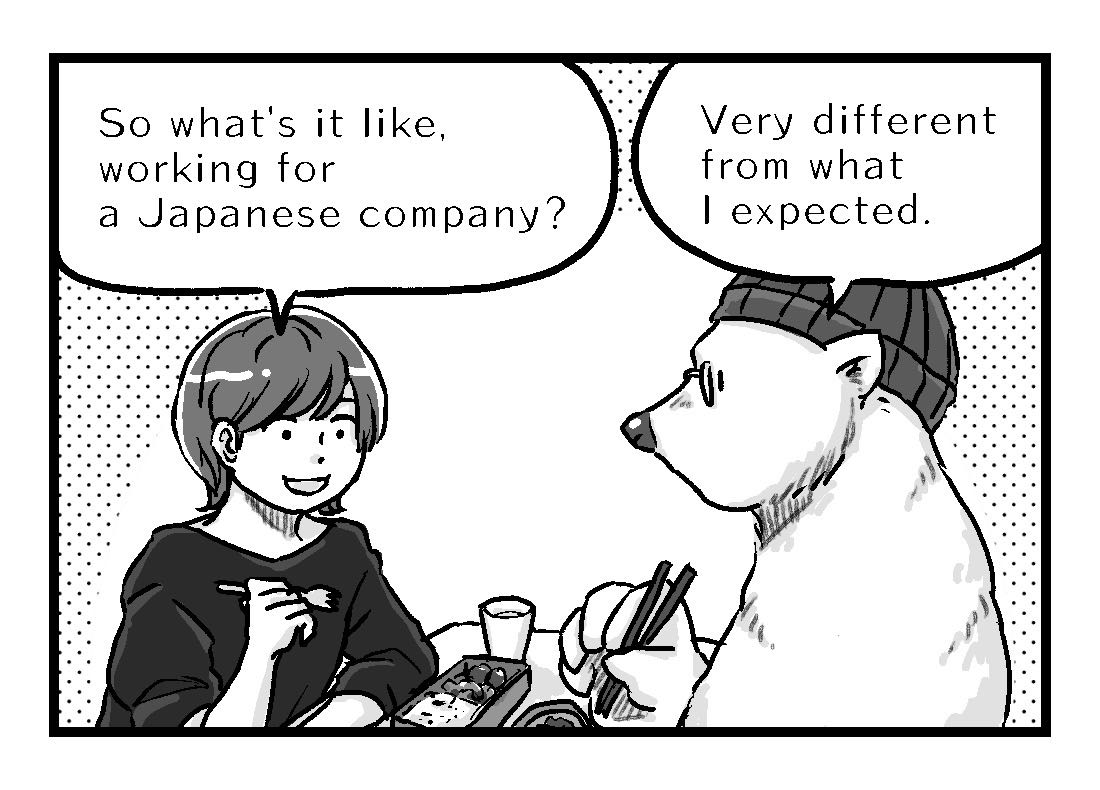 What's it like working for a Japanese company